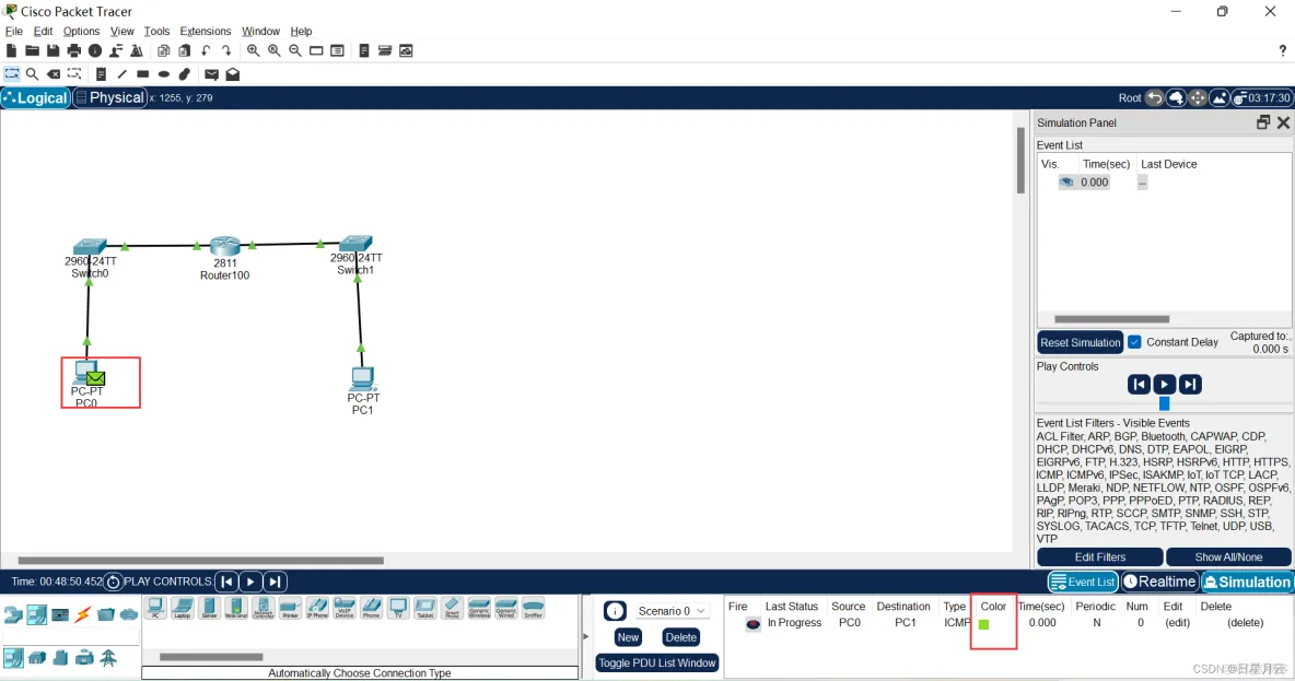 1 认识仿真工具Packet Tracer【实验】【计算机网络】_计算机网络_70